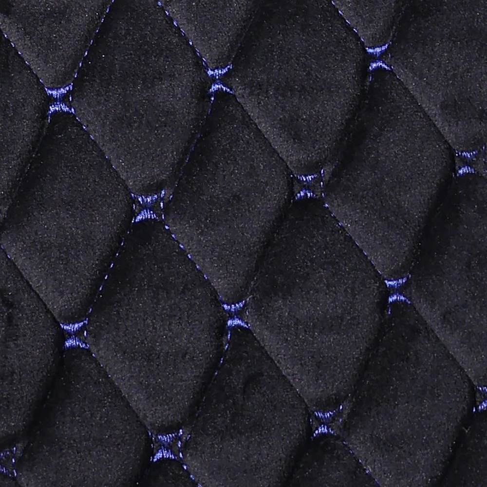 Embroidered fabric, diamond, 9 colours